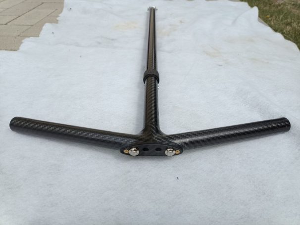 verstellbarer Tiller aus Carbon